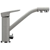 Baterie pentru bucătărie Ulgran U-010 310 mono comandă/ pivotantă/ Granitek/ Gray