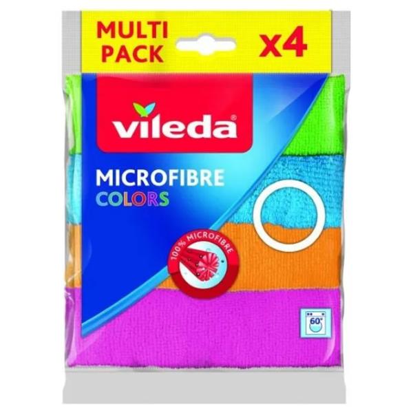 Тряпка для уборки Vileda Colors Style Количество в наборе - 4 photo 1
