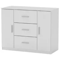 Comodă KompaniT Nimfeia 89.1 x 111 x 49.3/ LPAL/ Alb