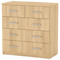 Комод KompaniT 1060261001 82.8см x 81см x 41.7см/ ЛДСП/ Дуб Сонома