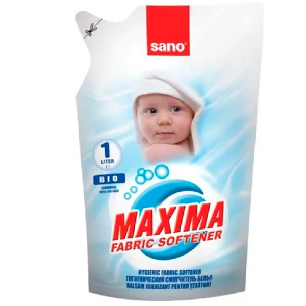 Balsam de rufe Sano Prospețime delicată 1 l Număr spălări: photo 1