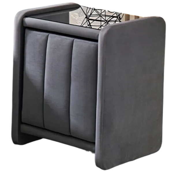 Тумбочки Ambianta Fancy 59.5см x 47.5см x 45.5см/ ЛДСП/ Серый photo 1