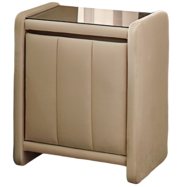 Тумбочки Ambianta Fancy 59.5см x 47.5см x 45.5см/ ЛДСП/ Бежевый photo 1