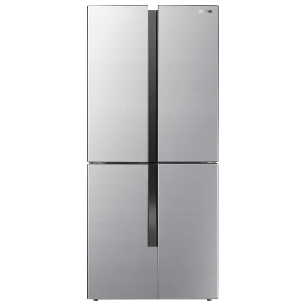 Frigider Gorenje NRM8181MX cu congelator jos 427 l / 181.6 cm / Inox photo 1