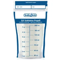 Pachete BabyJem 1053470 Polipropilenă/ 200 ml
