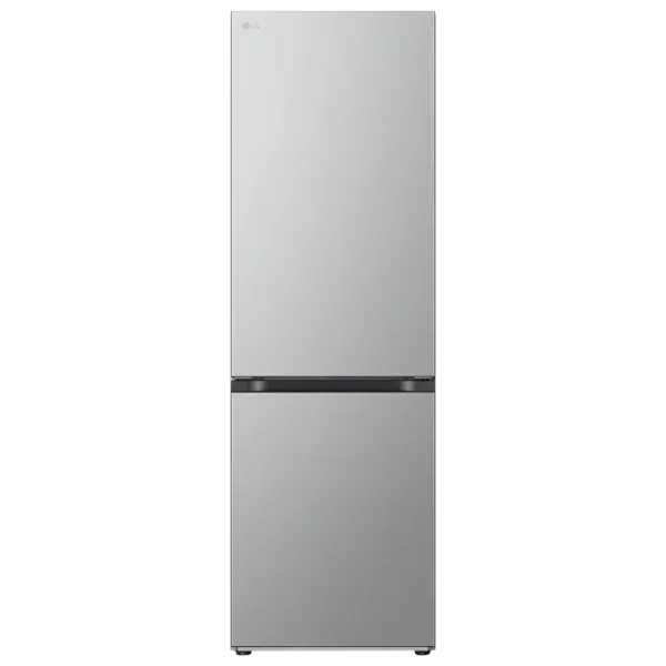 Frigider LG GBV3100DPY cu congelator jos 344 l / 186 cm / Inox photo 1