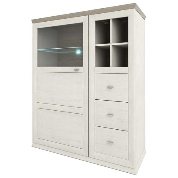 Comodă Sokme Oregon 134.2 x 110.2 x 42.8/ MDF/ Pinot aurelio photo 1