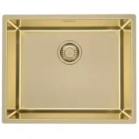 Кухонная мойка Alveus Kombino 50 54 x 44 / Нержавеющая сталь / Золото