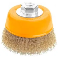 Чашечная щетка из гофрированной проволоки Tolsen 77504 125 мм