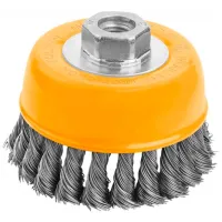 Проволочная чашечная щётка Tolsen 77509 100 мм