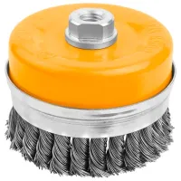 Проволочная чашечная щётка Tolsen 77515 100 мм