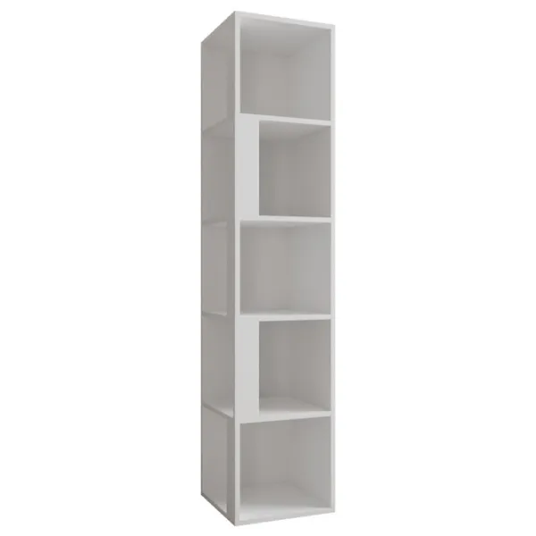 Стеллаж Mirjan24 Potyt 160см x 35см x 35см cm/ LPAL/ White photo 1 Стеллаж Mirjan24 Potyt 160см x 35см x 35см cm/ LPAL/ White photo 1