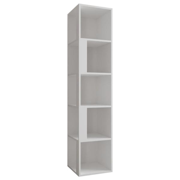 Стеллаж Mirjan24 Potyt 160см x 35см x 35см cm/ LPAL/ White photo 1 Стеллаж Mirjan24 Potyt 160см x 35см x 35см cm/ LPAL/ White photo 1