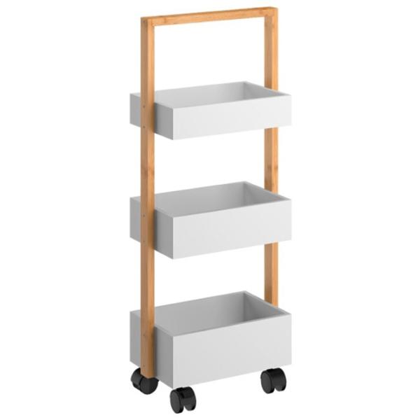 Etajeră Mobhaus Arto 75 x 30 x 18 cm/ Bambus/ Brown photo 1