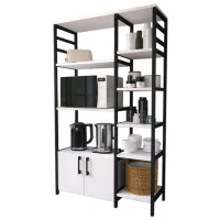 Стеллаж Fabulous 2U8R 140.7см x 83.6см x 30.2см cm/ Металл/ Black