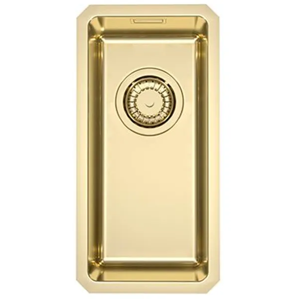 Chiuvetă Alveus Kombino 10 43.7 x 21.7 / Oțel inoxidabil / Gold photo 1