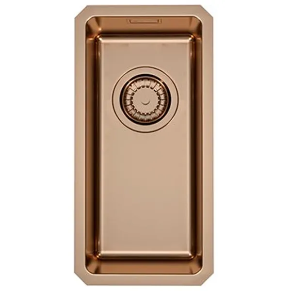Chiuvetă Alveus Kombino 10 43.7 x 21.7 / Oțel inoxidabil / Copper photo 1