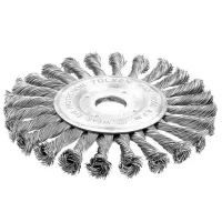 Perie disc din sârmă răsucită Tolsen 77535 180 mm
