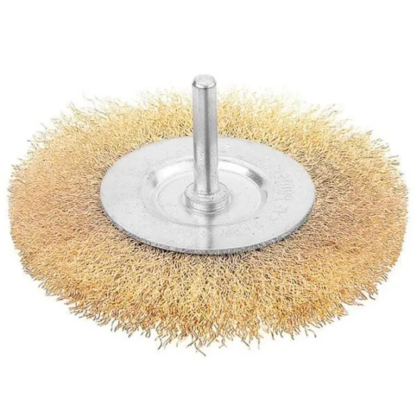 Щетка дисковая из гофрированной проволоки Tolsen 77540 50 мм photo 1