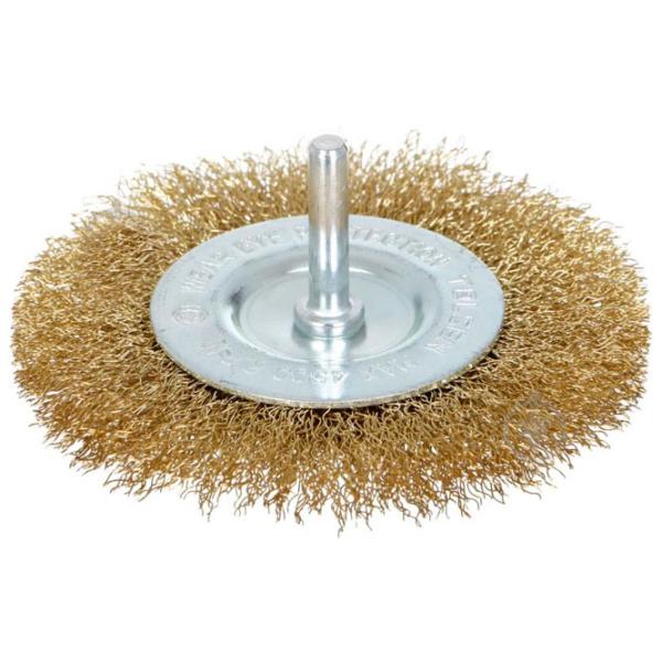 Щетка дисковая из гофрированной проволоки Tolsen 77543 100 мм photo 1