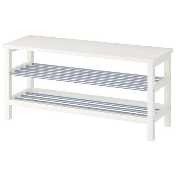 Dulap pentru încălțăminte Ikea Tjusig 5311050 50 x 108 x 34/ PAL/ White photo 1 Dulap pentru încălțăminte Ikea Tjusig 5311050 50 x 108 x 34/ PAL/ White photo 1