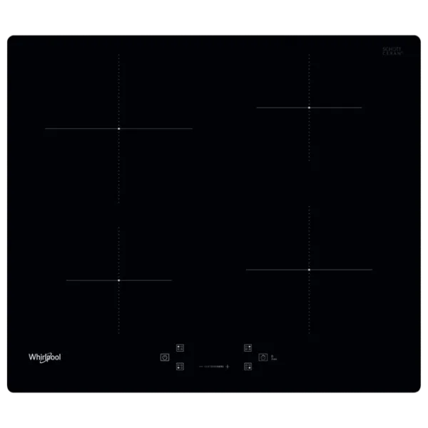 Plită încorporabilă cu inducție Whirlpool WSQS460NE Vitroceramică/ Black photo 1