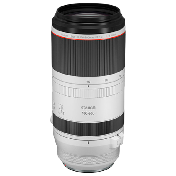 Объектив Canon RF 100-500mm f/ 4.5-7.1L IS USM Черный photo 1 Объектив Canon RF 100-500mm f/ 4.5-7.1L IS USM Черный photo 1