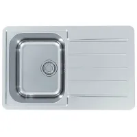 Chiuvetă Alveus Line Max 80 79 x 50 / Oțel inoxidabil / Silver