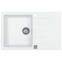 Chiuvetă Alveus Cadit 20 79 x 50 / Piatră naturală / White