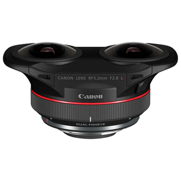 Obiectiv Canon RF 5.2mm f/ 2.8 L Dual Fisheye Black photo 1 Obiectiv Canon RF 5.2mm f/ 2.8 L Dual Fisheye Black photo 1