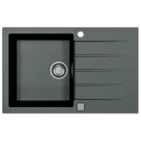 Кухонная мойка Alveus Cadit 40 86 x 50 / Натуральный камень / Черный