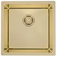 Кухонная мойка Alveus Quadrix 30 45 x 45 / Нержавеющая сталь / Золото