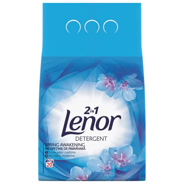 Detergent Lenor Spring Awakening 2 kg  Număr spălări: 20 photo 1 Detergent Lenor Spring Awakening 2 kg  Număr spălări: 20 photo 1