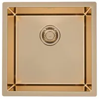 Кухонная мойка Alveus Quadrix 30 45 x 45 / Нержавеющая сталь / Бронзовый