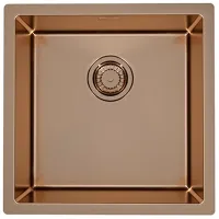 Кухонная мойка Alveus Quadrix 30 45 x 45 / Нержавеющая сталь / Медный