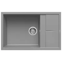 Chiuvetă Elleci Unico 310 78 x 50 / Piatră naturală / Gray