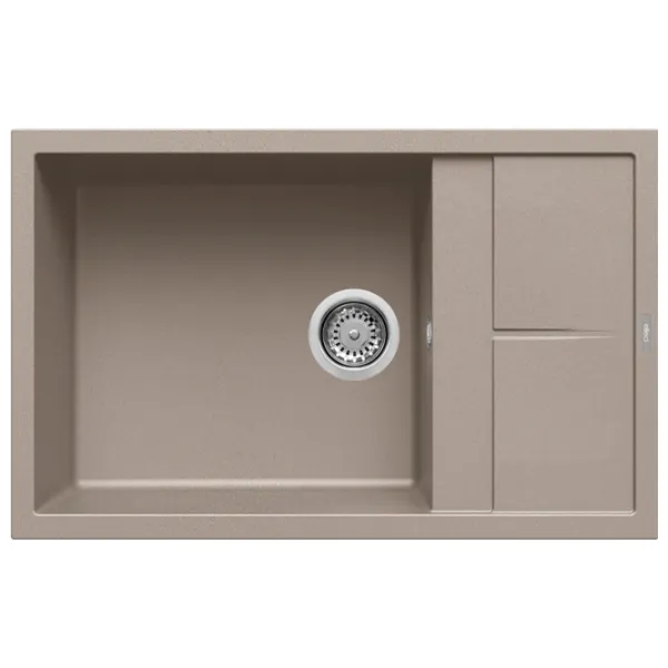 Chiuvetă Elleci Unico 310 78 x 50 / Piatră naturală / Beige photo 1