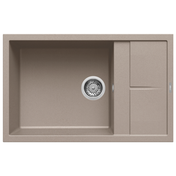 Chiuvetă Elleci Unico 310 78 x 50 / Piatră naturală / Beige photo 1