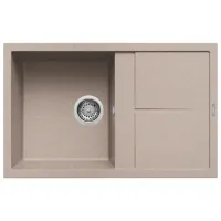 Кухонная мойка Elleci Unico 300 79 x 50 / Натуральный камень / Песочный