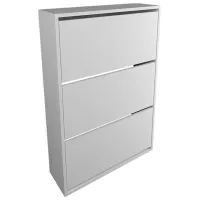 Обувной шкаф Fabulous 3D 5639923 110см x 73.6см x 24см/ ЛДСП/ White