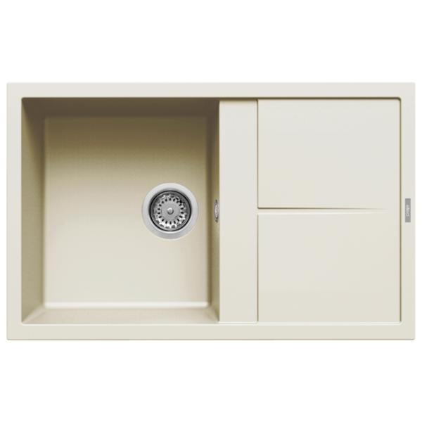 Chiuvetă Elleci Unico 300 79 x 50 / Piatră naturală / Bianco antico photo 1 Chiuvetă Elleci Unico 300 79 x 50 / Piatră naturală / Bianco antico photo 1
