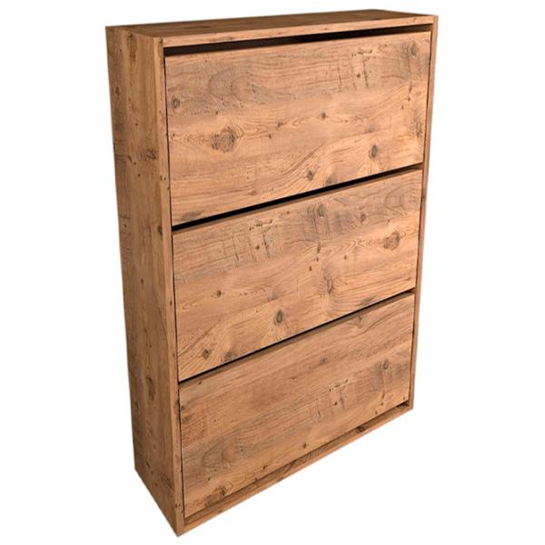 Dulap pentru încălțăminte Fabulous 3D 5639933 110 x 73.6 x 24/ PAL/ Pine photo 1