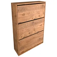 Обувной шкаф Fabulous 3D 5639933 110см x 73.6см x 24см/ ЛДСП/ Pine