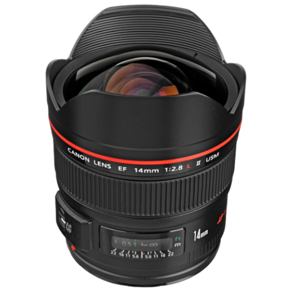 Объектив Canon EF 14mm f/ 2.8L II USM Черный photo 1
