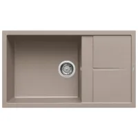 Кухонная мойка Elleci Unico 410 86 x 50 / Натуральный камень / Бежевый