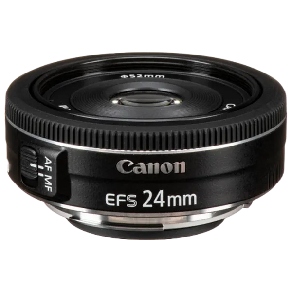 Obiectiv Canon EF 24 mm f/ 2.8 STM Black photo 1