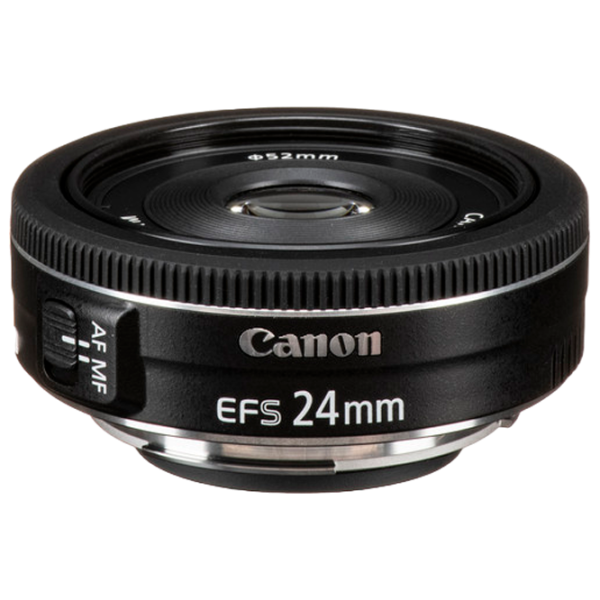 Obiectiv Canon EF 24 mm f/ 2.8 STM Black photo 1