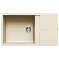 Кухонная мойка Elleci Unico 410 86 x 50 / Натуральный камень / Bianco antico