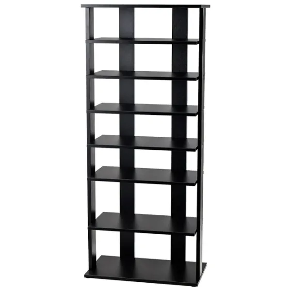Стеллаж для обуви Costway JZ10125DK 110см x 47см x 25.6см/ МДФ/ Black photo 1