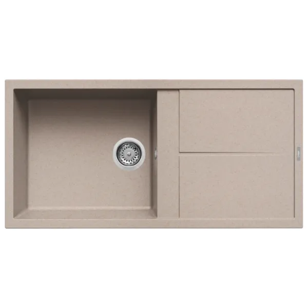 Кухонная мойка Elleci Unico 480 100 x 50 / Натуральный камень / Песочный photo 1 Кухонная мойка Elleci Unico 480 100 x 50 / Натуральный камень / Песочный photo 1